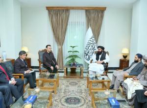 عکس دیدار وزیر خارجه با نماینده ازبکستان