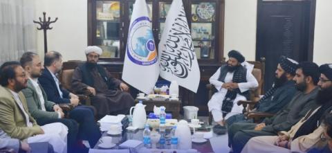 تصویر از دیدار وزیر معادن و پترولیم با کمیته عزیزی گروپ